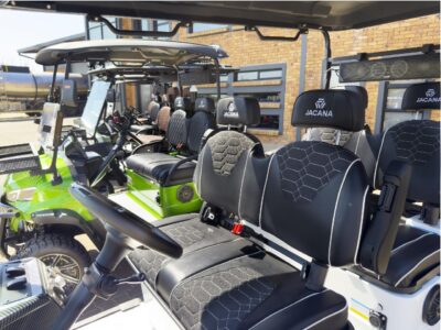 Jacana 4-Seater Forward Facing Golf Cart – R199,000 Including VAT