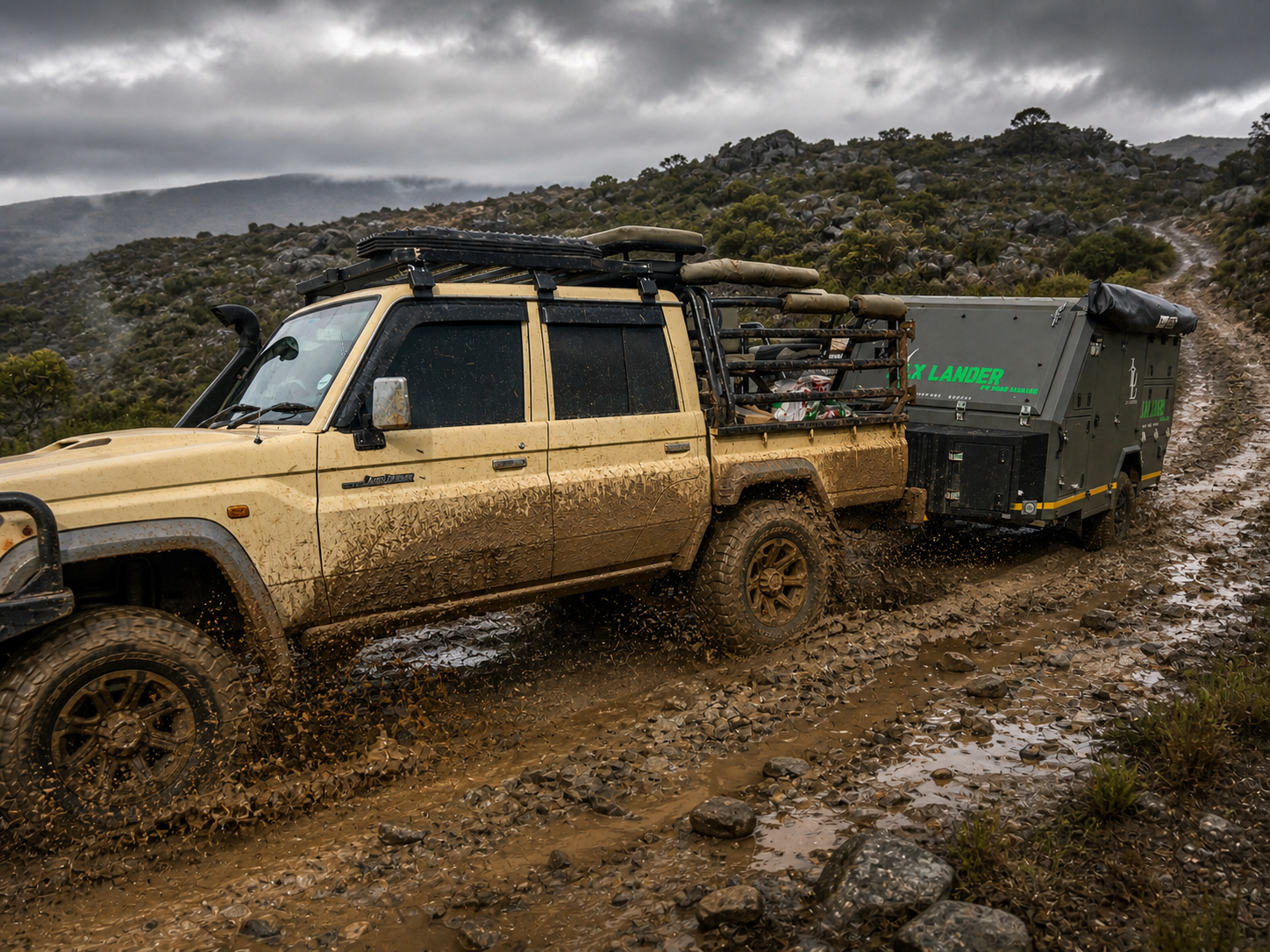 LuxLander X4 Off-Road Caravan