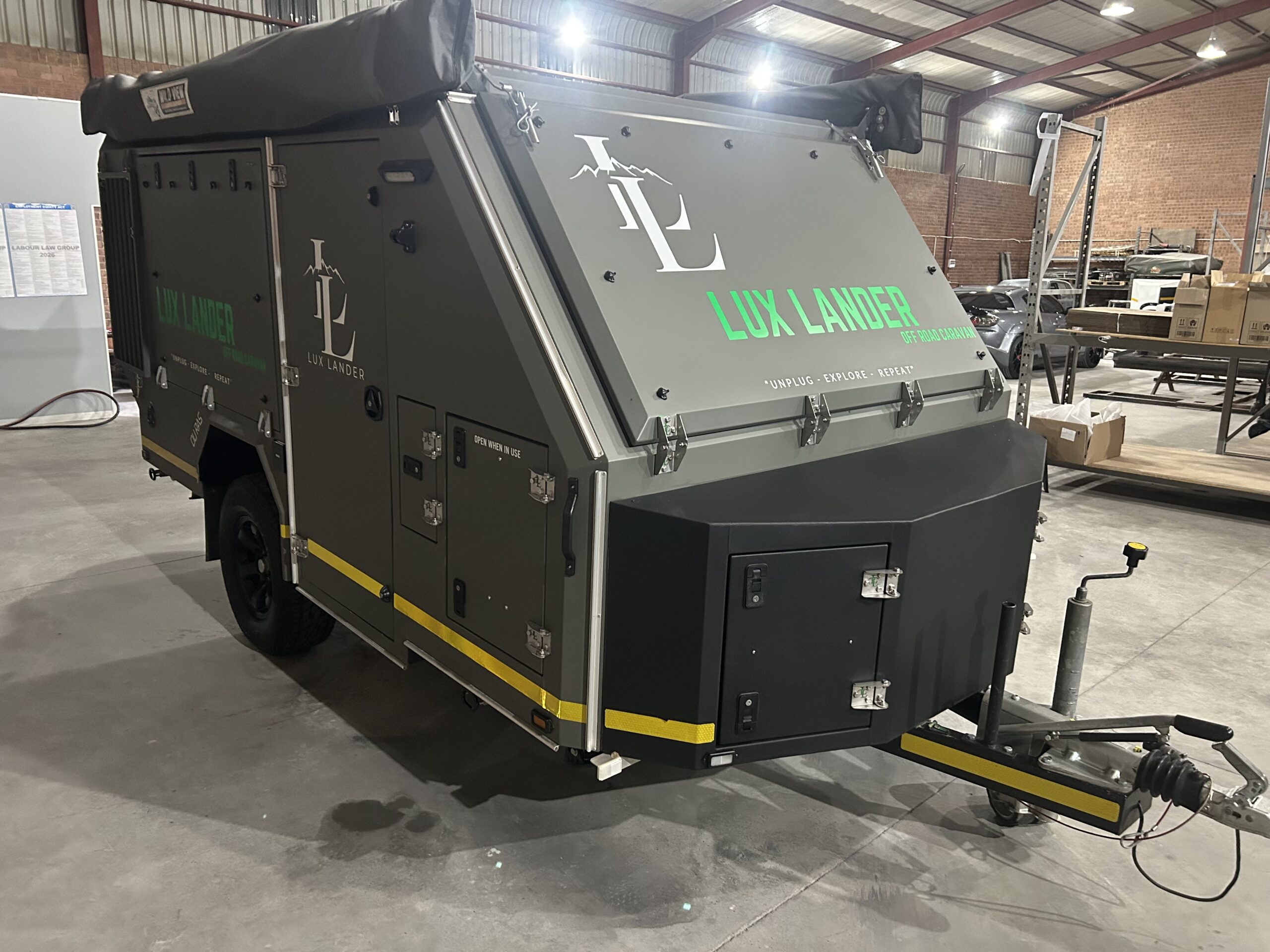 LuxLander X4 off-road caravan