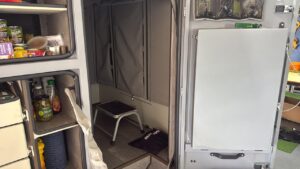Afrispoor Caracal camping setup
