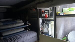 Afrispoor Caracal camping setup