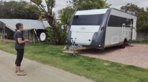 Destination Magic caravan exterior