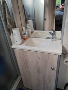 Destination Magic caravan bathroom or interior