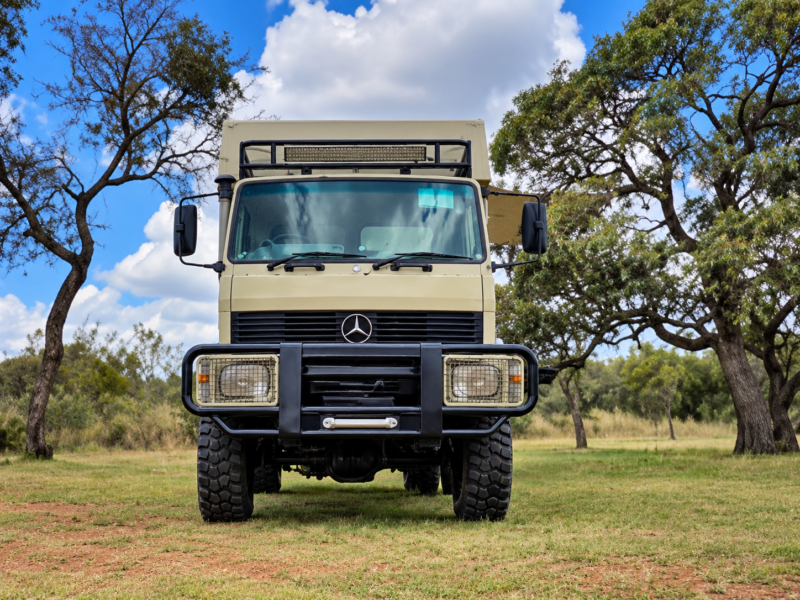 1997 MERCEDES-BENZ 1617 4×4 EXPEDITION CAMPER - R700,000