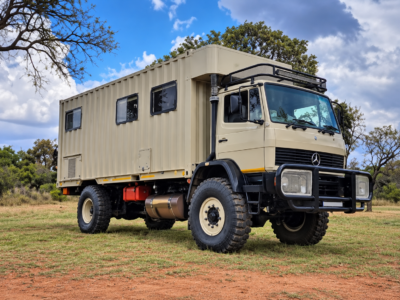 1997 MERCEDES-BENZ 1617 4×4 EXPEDITION CAMPER - R700,000